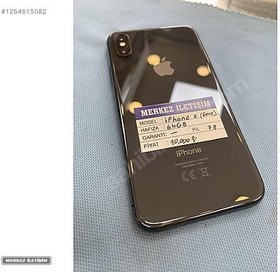 Resim Apple iPhone X İkinci El | 64 GB | Gri 