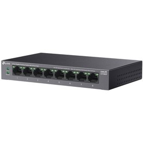 Resim Tp-lınk Ls108gp, Green Tech, 8 Port Gigabit, Poe 62w, Yönetilemez, Metal Kasalı Switch 