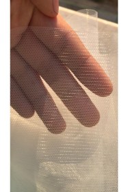 Resim ACY STORE Cibinlik Tül 100 Cm X 150 Cm Hazır Kesilmiş Kristal Perde Tülü, 