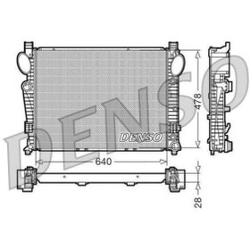 Resim DENSO Drm17093 A2205001403 Mercedes Tüm Araçlar Radyatör 