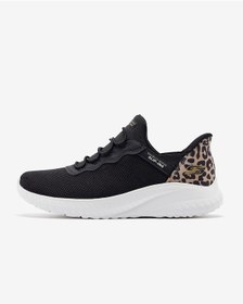 Resim Skechers Bobs Squad Chaos - Seize The Hour Kadın Siyah Spor Ayakkabı 117499 Blk Siyah 