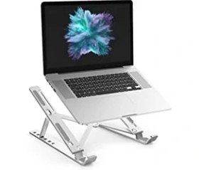 Resim Renklimestore Laptop Bilgisayar Standı Notebook Özel Yükseltici Stand Tablet Tutucu Ayarlı Metal Metal Stand 