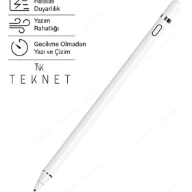 Resim TEKNETSTORE Xiaomi Redmi Pad 4gb / 6gb 128GB 10.6" Uyumlu Dokunmatik Kalem Çizim ve Tasarım Stylus 