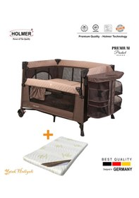 Resim Holmer Coolstyle Oyun Parkı/Anne Yanı/Park Yatak Multi Pro + Yatak 