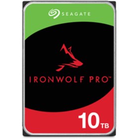 Resim Seagate IRONWOLF PRO 10 TB 7200RPM 256MB SATA3 550TB/Y RV NAS (ST10000NT001) 