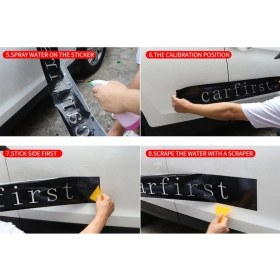 Resim Renault Logo ve Yazılı Ayna Sticker Etiket Modeli 2 