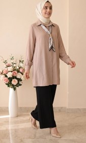 Resim Dua Mis Beli Lastikli Cepli Bol Paça Pantolon 3072 - siyah / 50 