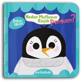Resim Neden Mutlusun Küçük Penguen? (Aynalı Dokun Hisset Kitap) 