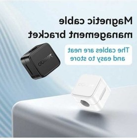 Resim Fastbuy Yesıdo C216 4 Adet Kablo Düzenleyici, Manyetik Masa Klipsi, Beyaz, Ev Ofis Kablo Yönetimi 