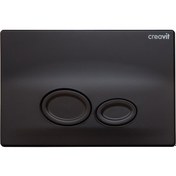 Resim Creavit Gp2002.01 Drop Mat Siyah Boyalı Kumanda Paneli 
