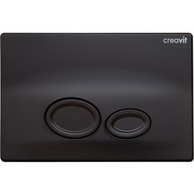 Resim Creavit Gp2002.01 Drop Mat Siyah Boyalı Kumanda Paneli 
