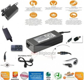Resim Hp PPP009S, PPP009X, PW-AC003,DC948AV#ABA, Adaptör, Şarj Cihazı Güçlü Güvenli A+++ 