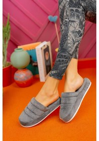 Resim Modafrato Smt-03 Kapalı Kadın Ev Terliği Kışlık Terlik (403985922) 