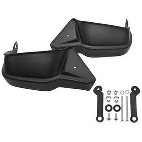 Resim Novahub Nc700x-750x-750s El Koruyucu, Abs Plastik, 2012-2019 Model Motosiklet El Kalkanı, Siyah, Orta Boy, El Koruma Uyumu 