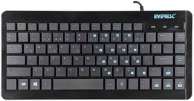 Resim Everest KB-410 Siyah USB Q Mini Klavye 