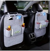 Resim Chuangyinshop 1 Adet Light Grey Sanrıo Ev Ofis Araç Koltuğu Çok Cepli Premium Ldq Keçe Düzenleyici 