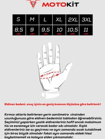 Resim MOTOKIT Revertech Aura Siyah / Yarım Parmak - Kaymaz Avuç İçi Özellikli Motosiklet Eldiveni (Erkek) 