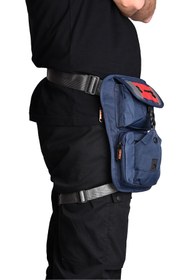 Resim ÇÇS ÇÇS 31281 Motorcu Bacak Ve Bel Çantası – Su Geçirmez, Çok Gözlü, Ayarlanabilir Askılı lacivert 