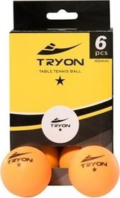 Resim Tryon MTT-121 Masa Tenisi Topu 6 Lı 