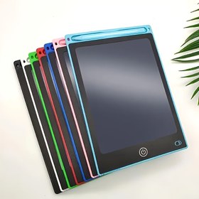 Resim Çocuklar için LCD Yazı Tableti - Yeniden Kullanılabilir Silinebilir Çizim Tableti, Styluslu, Dayanıklı PVC Malzeme, Canlı Renkler (6 Renk) - Eğitici Oyuncak, Mükemmel Noel, Doğum Günü, Cadılar Bayramı ve Şükran Günü Hediyesi, Yaratıcı Tasarım, Pürüzsüz Yazma Yüzeyi 