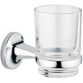 Resim Marin A44942 Diş Fırçalığı, Krom Siyah 