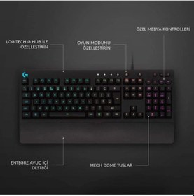 Resim Logitech G G213 Oyuncu Klavyesi 920-008094 + Logitech G G102 Oyun 