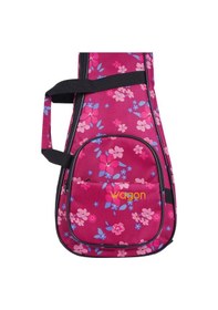 Resim Wagon 04 Serisi Soprano Ukulele Çantası - Hibiscus Pembe 