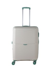 Resim V379 Aura Y.üretim Pp Valiz 55 Cm + 65 Cm Kemik/suyeşili Set S24sy1000098-set 10730 Kemik/suyeşili 