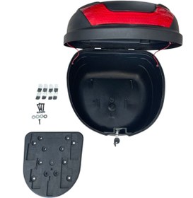 Resim DELİBALTA SCOOTER Arka Çanta / Kurye Çantası 38 Lt Siyah 