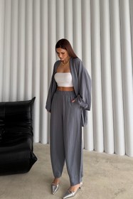 Resim R-Style KİMONO ŞALVAR PANTOLON TAKIM 