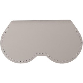 Resim Thea Gözlük Kılıfı Unisex Gri Metal Çıtcıt Detaylı 