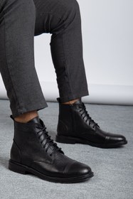Resim maximoda Hakiki Deri, Fermuarlı, Suya Dayanıklı, Erkek 