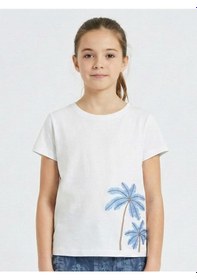 Resim Xo Kids Kız Çocuk 2lü Alt Üst Kombin Takmı 8-14 Yaş Set0489 İndigo 