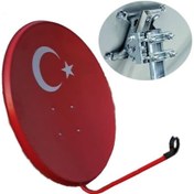 Resim Ramtech 70 Cm Türk Bayraklı Çanak Anten Seti 150031 Diğer