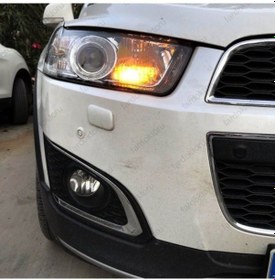 Resim Fardoktoru Chevrolet Captıva Makyajlı Turuncu Gündüz Farı Ampulü Flösher T20 