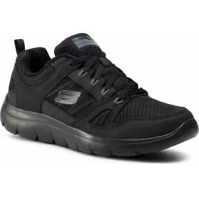 Resim Skechers SUMMİTS - NEW WORLD Erkek Siyah Spor Ayakkabı - 232069 BBK 