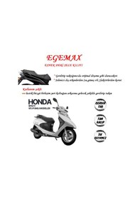 Resim Egemax Honda Spacy Esnek Sele Kılıfı Deri Su Geçirmez 