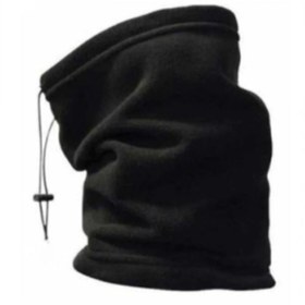 Resim Polarbox Motorcu Maskesi Ve Kayak Severler Çok Amaçlı Siyah Rüzgar Maskeli Bere, Polar Boyunluk Iki'li Seti 