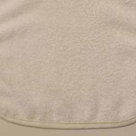 Resim Bebek Mama Önlüğü Bukle Biyeli Pamuklu Düz Havlu Bebek Önlük 