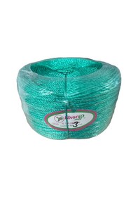 Resim Favori İp Halat Fh03 Pp Naylon Burgulu Örgü Çamaşır İpi - Yeşil - 100 Metre - 3 Adet Diğer 