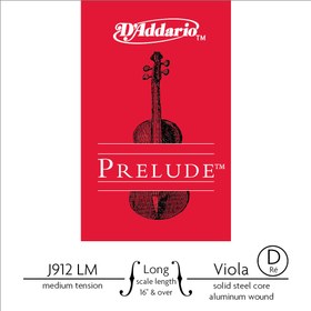 Resim D'Addario J912LM Prelude Viyola Teli 