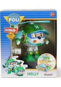 Resim Robocar Poli Işıklı Transformers Robot Figür Helly 