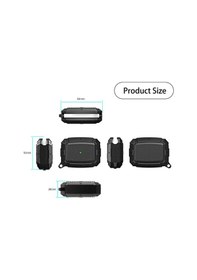 Resim Ekılıf - Apple Uyumlu AirPods Pro - Kılıf Darbelere Karşı Dayanıklı Koruyucu Silikon Kılıf Airbag 10 - Siyah 