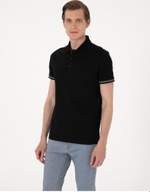 Resim Pierre Cardin Erkek Siyah Tişört 50302616-vr046 Siyah 