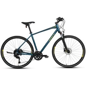 Resim Carroro Sportive 227c 508h 18-v H.disk Dağ Bisikleti Mavi-sarı Mavi 