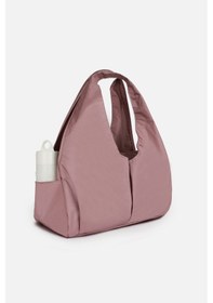 Resim İcone Bag Pliseli Spor Çanta, Su Geçirmez Kumaş Spor Çanta, Omuz Çantası, Çok Cepli Spor Çanta Pudra 