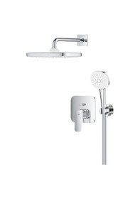 Resim Grohe Cubeo Duş Sistemi Tempesta 250 İle - 1053360000 Gümüş 