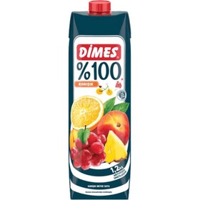 Resim Dimes %100 Karışık Meyve Suyu 1 L 