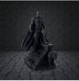 Resim Yarasa Figürlü Gece Kahramanı Koleksiyonluk Dekoratif Heykel 20x13x13 