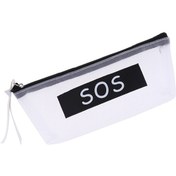 Resim Dolıty Moda Fermuar Kalem Kutusu Çanta Makyaj Kozmetik Siyah Siyah 